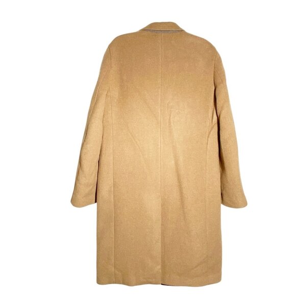 NWT THEORY Suffolk Single-breasted Overcoat In Elk Melange size M - Picture 5 of 10